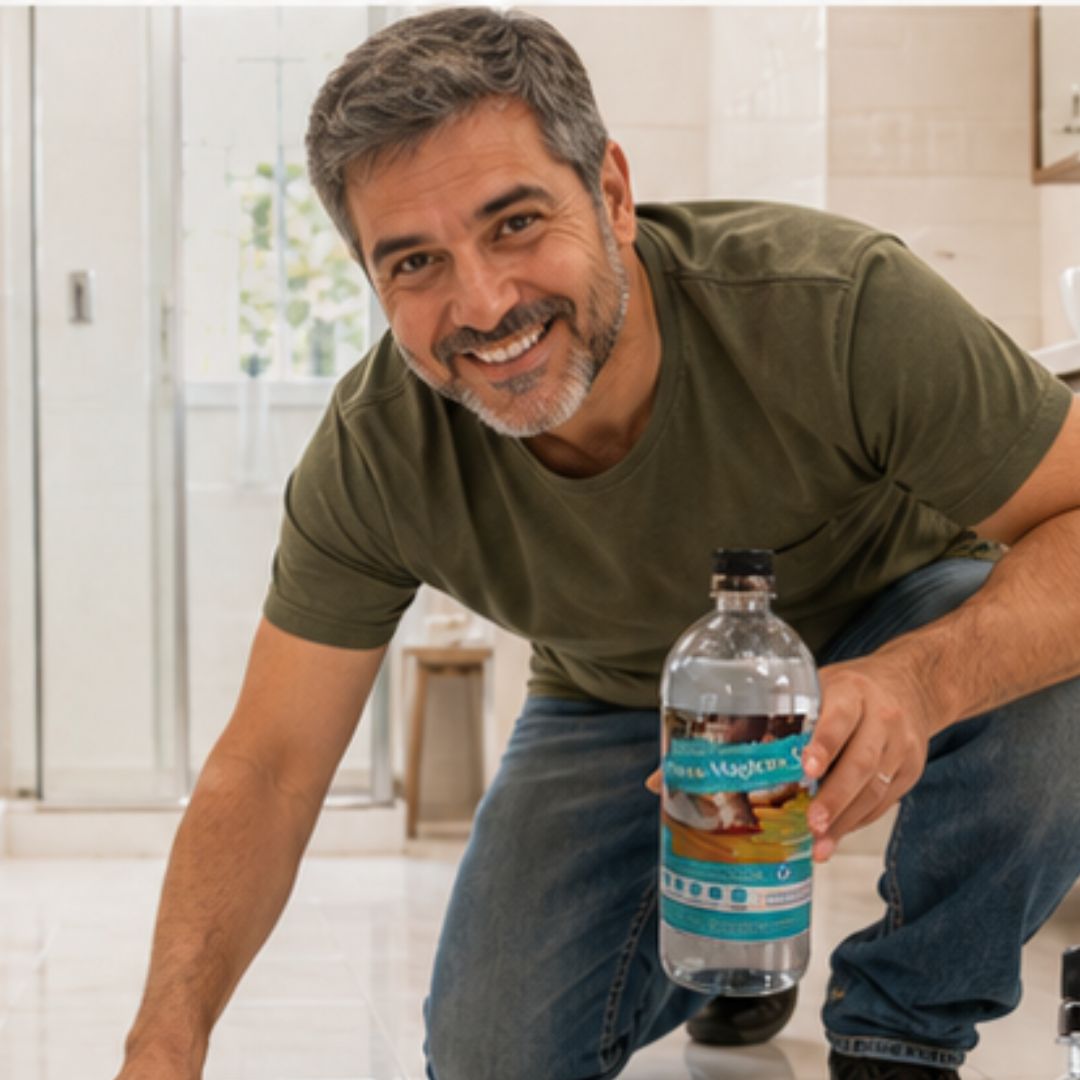 Pisos Mágicos 5X® Desmancha y Desengrasa ✨ Devuelve la vida a tus pisos.